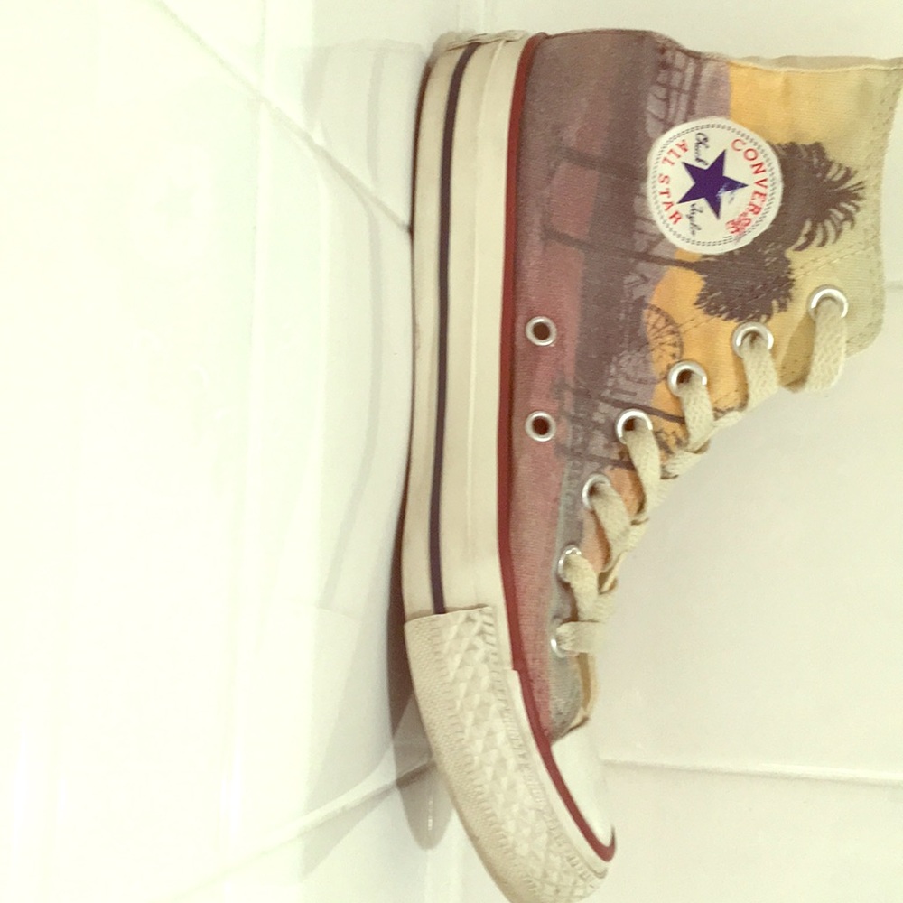 Santa Monica Pier Converse high top